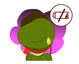 Police/Soldier lady thailand v.Eng/Isan sticker #12944916