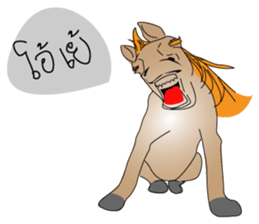 a Horse sticker #12944948