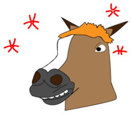 a Horse sticker #12944966