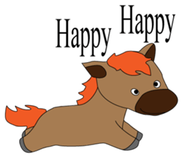 a Horse sticker #12944968