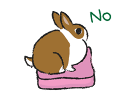 Bunnies sticker #12945290