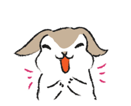 Bunnies sticker #12945304