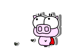 Maybe oink-MOVE vre.- sticker #12945336