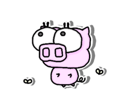 Maybe oink-MOVE vre.- sticker #12945344