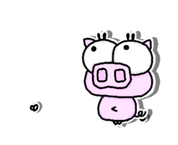 Maybe oink-MOVE vre.- sticker #12945347