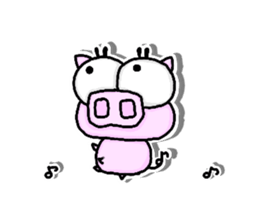 Maybe oink-MOVE vre.- sticker #12945357