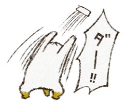 Cute cat 'Cyanpachi'. no.5 sticker #12945689