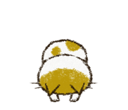 Cute cat 'Cyanpachi'. no.5 sticker #12945712