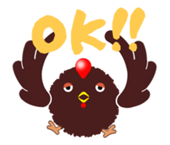 Murmur of Tawasi bird sticker #12945734