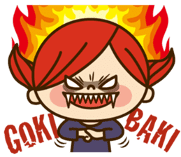 Kawashufu [angry] sticker #12945943