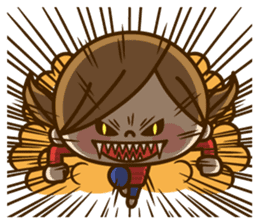 Kawashufu [angry] sticker #12945979
