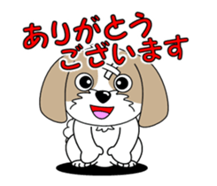 Move! Shih Tzu 4 sticker #12946132