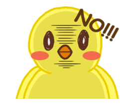 Chuppyo the Yellow Bird Animated sticker #12946175