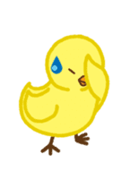 Chuppyo the Yellow Bird Animated sticker #12946182