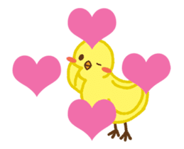 Chuppyo the Yellow Bird Animated sticker #12946188