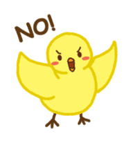 Chuppyo the Yellow Bird Animated sticker #12946189