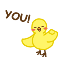 Chuppyo the Yellow Bird Animated sticker #12946190