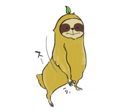 NAMAKEMONO a sloth - ver.2- sticker #12946279