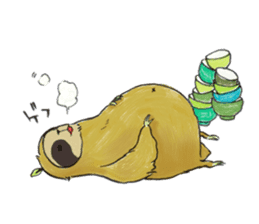 NAMAKEMONO a sloth - ver.2- sticker #12946280
