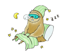 NAMAKEMONO a sloth - ver.2- sticker #12946281