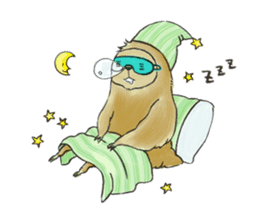 NAMAKEMONO a sloth - ver.2- sticker #12946281