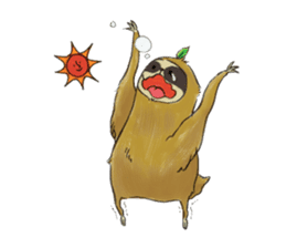 NAMAKEMONO a sloth - ver.2- sticker #12946282