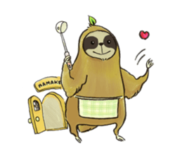 NAMAKEMONO a sloth - ver.2- sticker #12946283