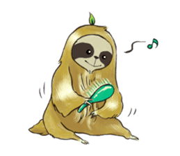 NAMAKEMONO a sloth - ver.2- sticker #12946286