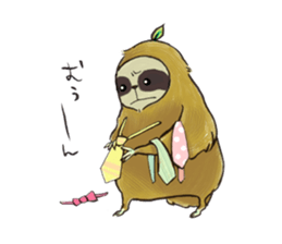 NAMAKEMONO a sloth - ver.2- sticker #12946287