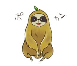 NAMAKEMONO a sloth - ver.2- sticker #12946289