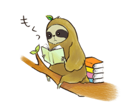 NAMAKEMONO a sloth - ver.2- sticker #12946291