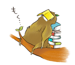 NAMAKEMONO a sloth - ver.2- sticker #12946293