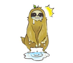 NAMAKEMONO a sloth - ver.2- sticker #12946294