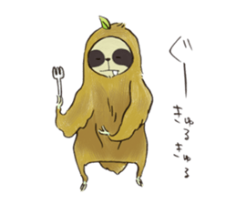 NAMAKEMONO a sloth - ver.2- sticker #12946302