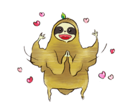 NAMAKEMONO a sloth - ver.2- sticker #12946303