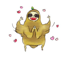 NAMAKEMONO a sloth - ver.2- sticker #12946303