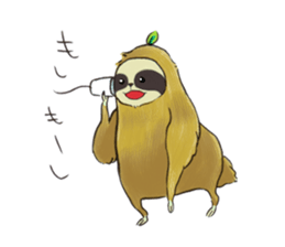 NAMAKEMONO a sloth - ver.2- sticker #12946304