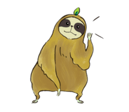 NAMAKEMONO a sloth - ver.2- sticker #12946305