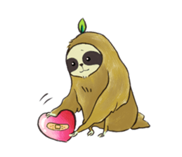 NAMAKEMONO a sloth - ver.2- sticker #12946306