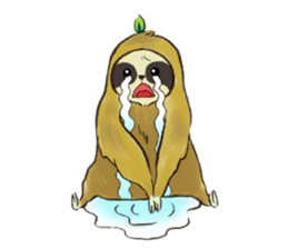 NAMAKEMONO a sloth - ver.2- sticker #12946307
