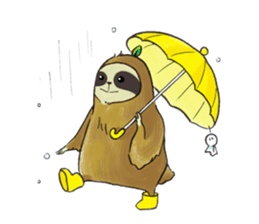 NAMAKEMONO a sloth - ver.2- sticker #12946313