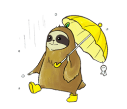 NAMAKEMONO a sloth - ver.2- sticker #12946313