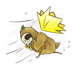 NAMAKEMONO a sloth - ver.2- sticker #12946314