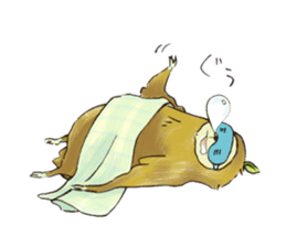 NAMAKEMONO a sloth - ver.2- sticker #12946315