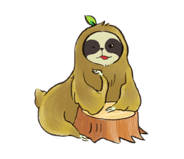 NAMAKEMONO a sloth - ver.2- sticker #12946317