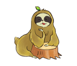 NAMAKEMONO a sloth - ver.2- sticker #12946317