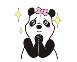 Panda & Pandy (Animated) sticker #12946845