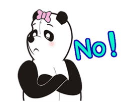 Panda & Pandy (Animated) sticker #12946846