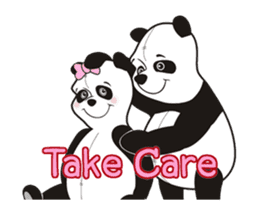 Panda & Pandy (Animated) sticker #12946852