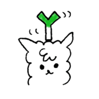 alpaca (Daily life2) sticker #12946914